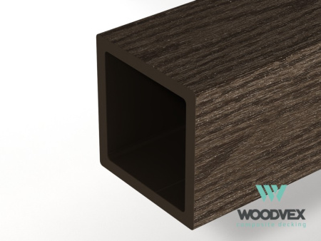 Столб для ограждений Woodvex 100х100х3000 Венге